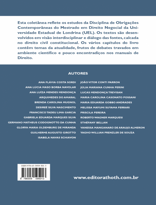 Relações Obrigacionais Contemporâneas - Vol. III