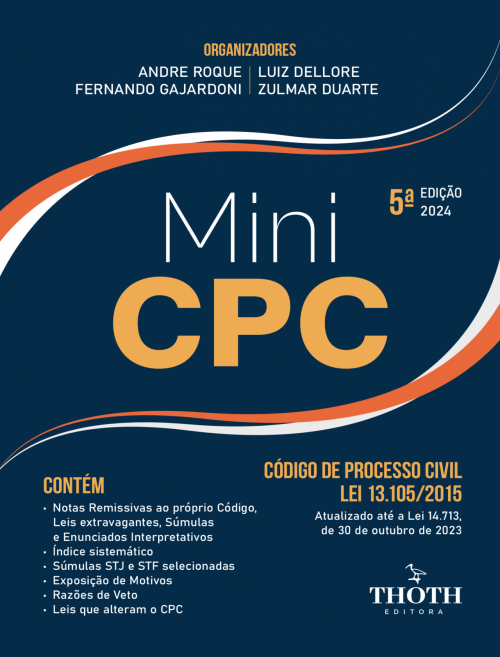 Mini CPC - Código de Processo Civil: Lei 13.105/2015