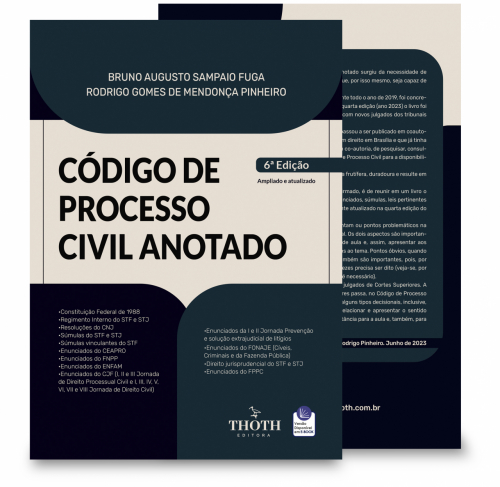 Código de Processo Civil Anotado - 6ª Edição