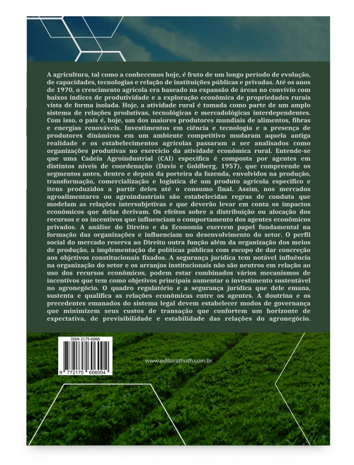 Revista Brasileira de Direito do Agronegócio – RBDAgro - V.3, 1º semestre/2020