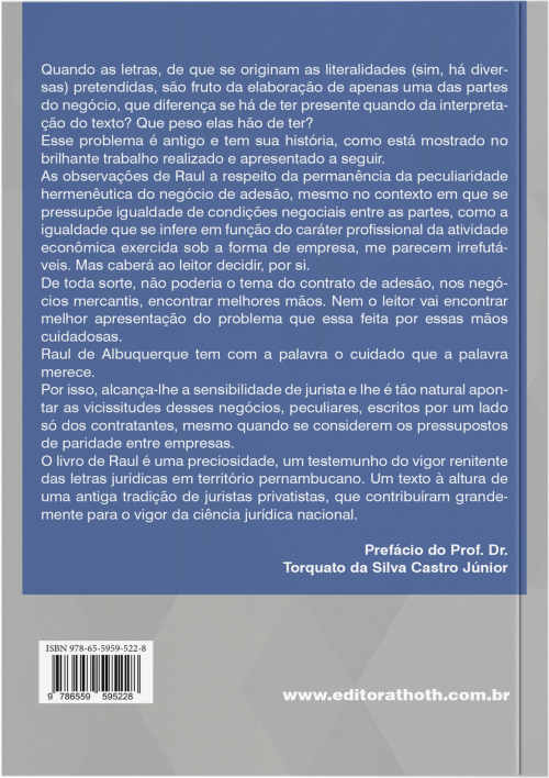 Contratos Empresariais de Adesão: Formação, Validade e Interpretação