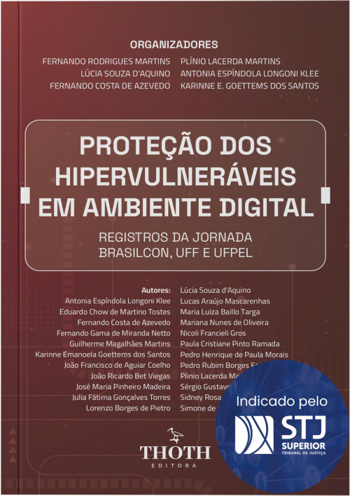 Proteção dos Hipervulneráveis em Ambiente Digital: Registros da Jornada BRASILCON, UFF e UFPEL