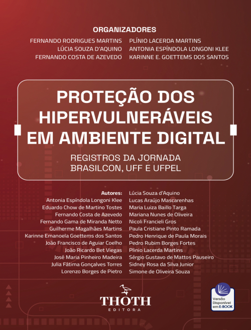 Proteção dos Hipervulneráveis em Ambiente Digital: Registros da Jornada BRASILCON, UFF e UFPEL