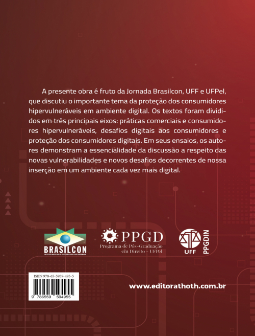 Proteção dos Hipervulneráveis em Ambiente Digital: Registros da Jornada BRASILCON, UFF e UFPEL