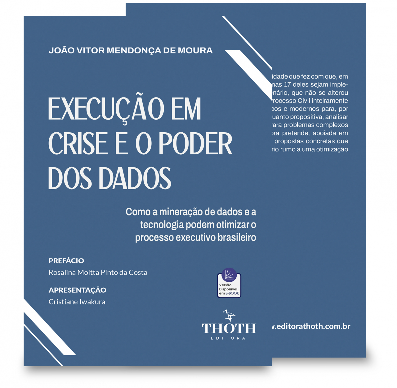 Editora Thoth - Réquiem às medidas judiciais atípicas nas execuções  pecuniárias