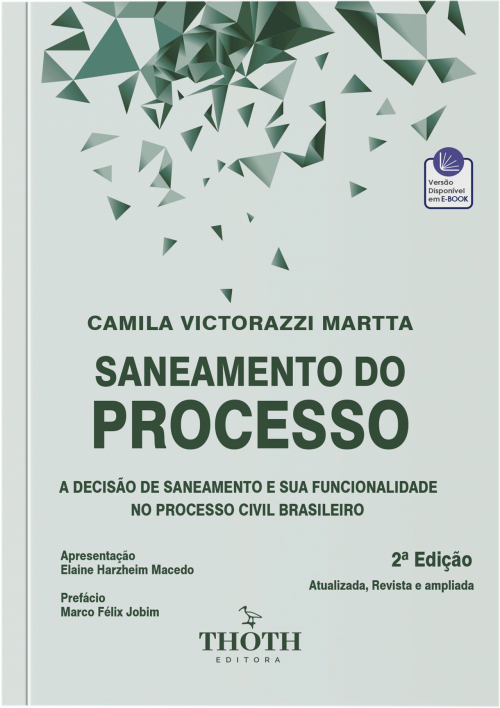 Saneamento do Processo: A Decisão de Saneamento e sua Funcionalidade no Processo Civil Brasileiro - 2ª Edição