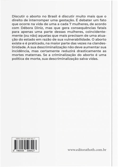 Aborto no Brasil Discussões a Respeito de Uma Política de Morte de Mulheres