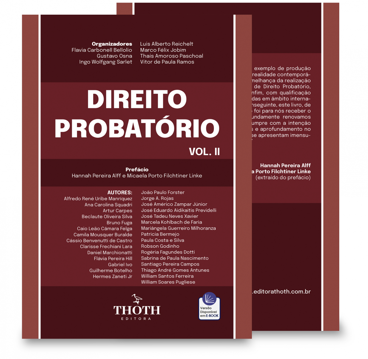 Editora Thoth - Direito Probatório – Vol. II