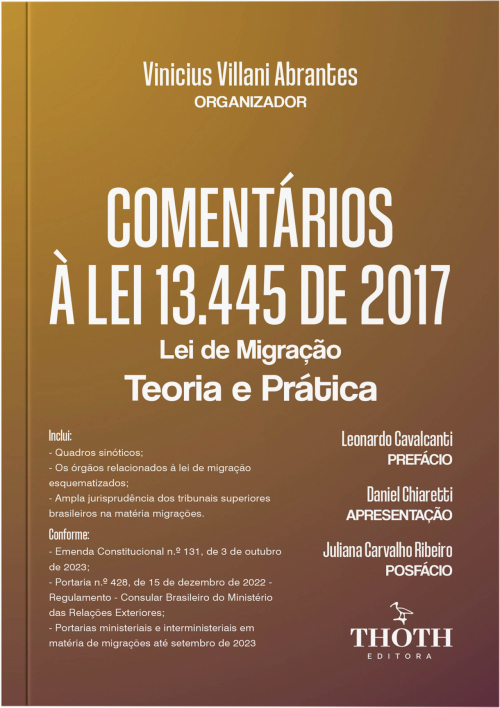 Comentários à Lei 13.445 de 2017: Teoria e Prática