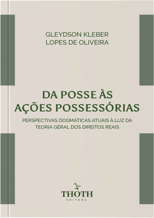 Da Posse às Ações Possessórias: Perspectivas Dogmáticas Atuais à luz da Teoria Geral dos Direitos Reais