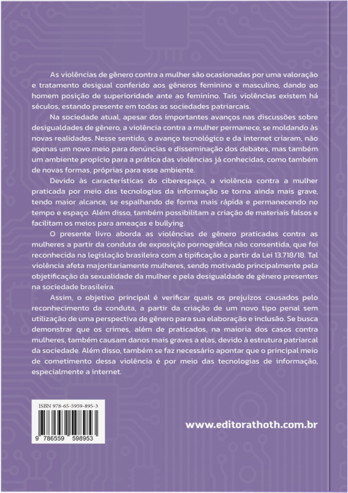 Exposição Pornográfica não Consentida no Ciberespaço: Uma Análise a Partir da Perspectiva de Gênero