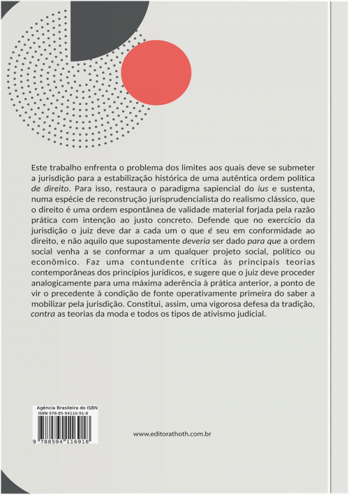 A autonomia do direito e os limites da jurisdição