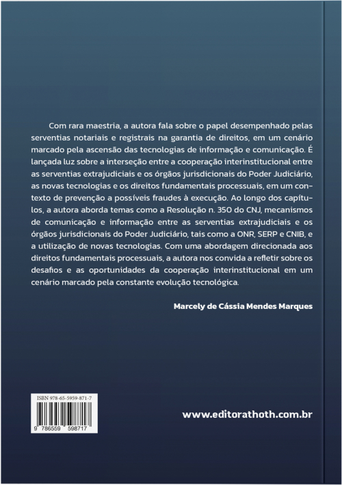 Cooperação Interinstitucional: Novas Tecnologias e a Atuação das Serventias Extrajudiciais 