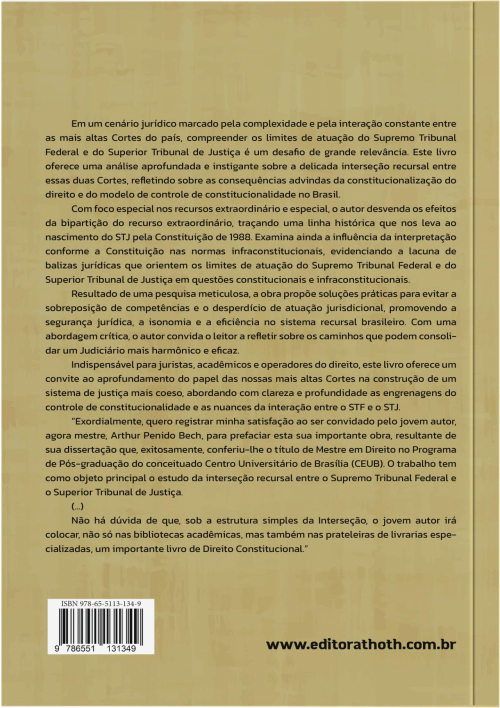 A Interseção Recursal entre o Supremo Tribunal Federal e o Superior Tribunal de Justiça