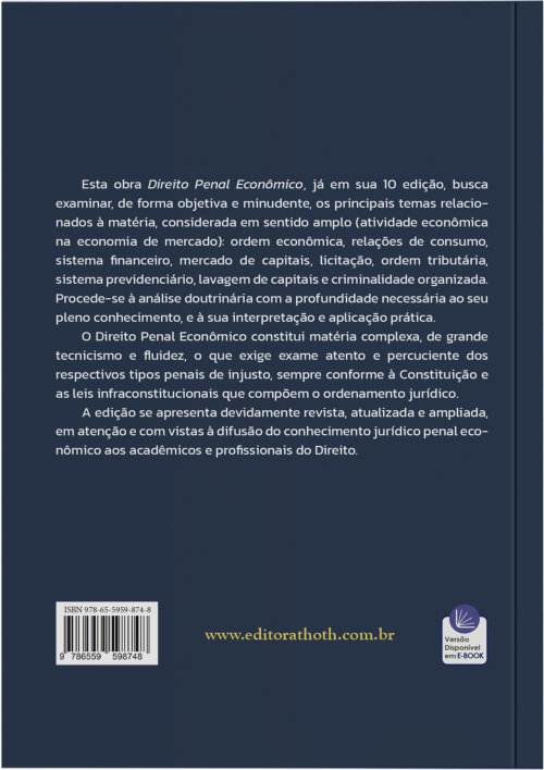 Direito Penal Econômico - 10ª Edição