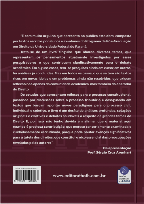 Institutos Fundamentais Do Processo: Clássicas e Novas Perspectivas