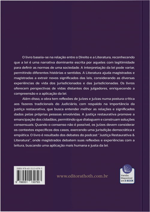 É Sobre Clássicos? Juizes e Juizas Conversam Sobre Justiça Restaurativa e Literatura