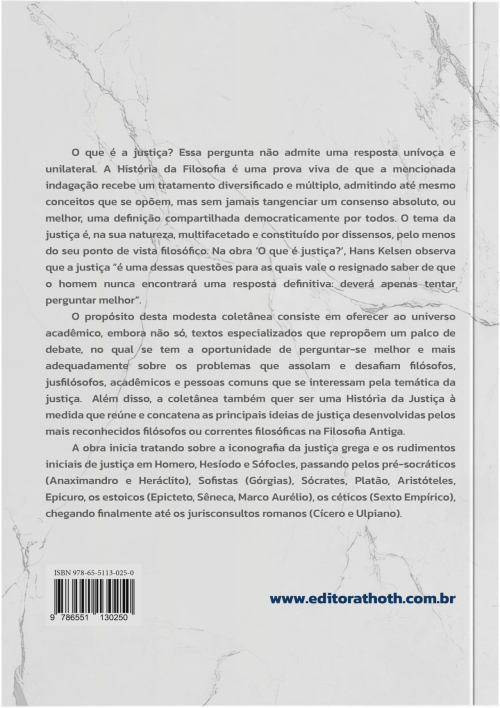 História da Justiça: De Homero aos Jurisconsultos Romanos