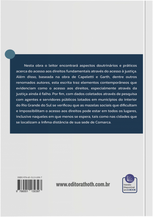 Cidadania, Direitos Fundamentais e Acesso à Justiça: A Democratização em Cidades não Sedes de Comarca