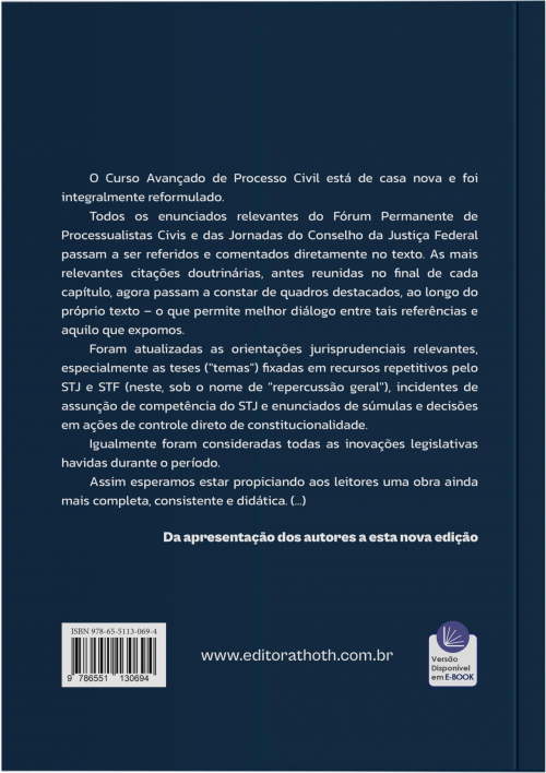 Curso Avançado de Processo Civil: Execução - 20ª edição. Vol. 3