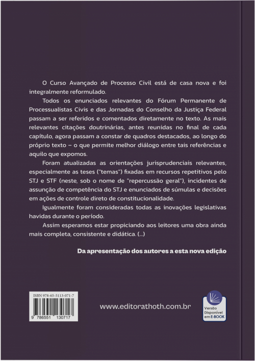 Curso Avançado de Processo Civil: Procedimentos Especiais e Juizados Especiais - 20ª edição. Vol. 4