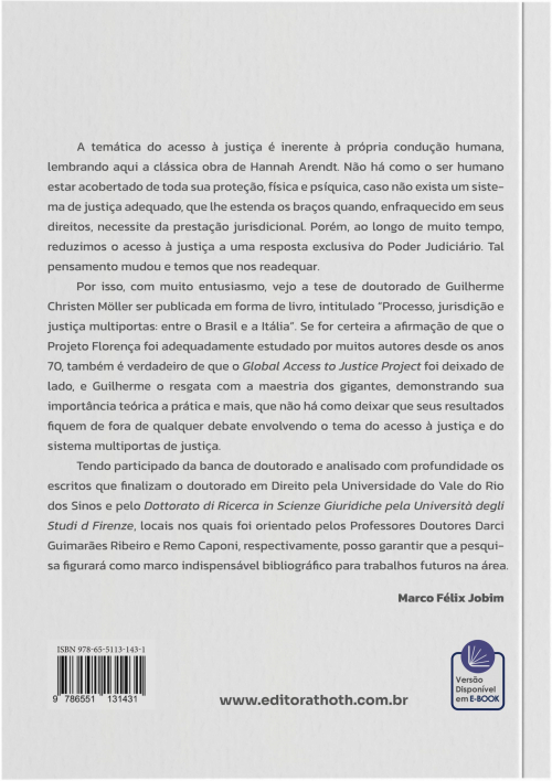 Processo, Jurisdição e Sistema de Justiça Multiportas: Entre o Brasil e a Itália