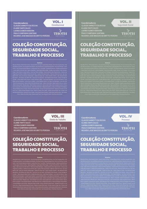 Coleção Constituição, Seguridade Social, Trabalho e Processo: Completo