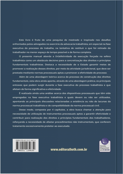 A Efetividade da Fase Executiva Trabalhista: Instrumentos Processuais e a Realização de Direitos Fundamentais