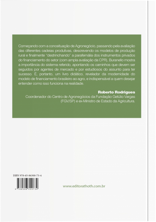 Cédula de Produto Rural: Mercados Agrícolas e Financiamento da Produção