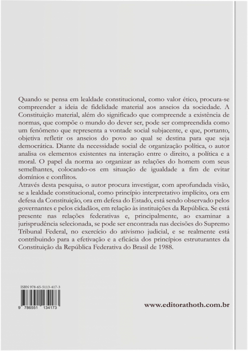 O Processo de Interação Entre o Direito e a Política: Uma Análise da Lealdade Constitucional e o Supremo Tribunal Federal
