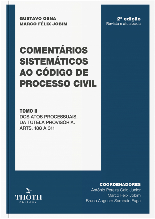 Comentários Sistemáticos ao Código de Processo Civil