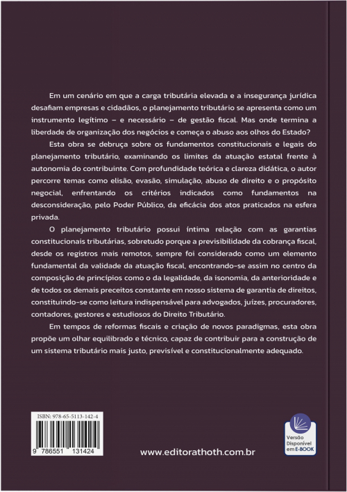 Planejamento Tributário e seus Elementos Estruturantes