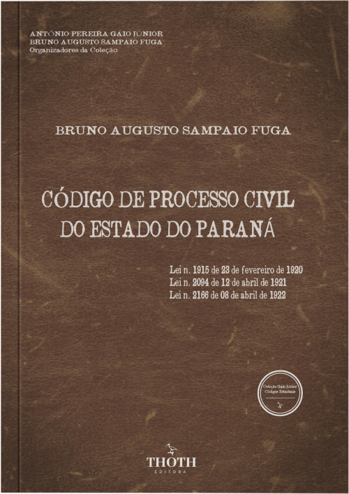 Código de Processo Civil do Estado do Paraná - Versão Comum