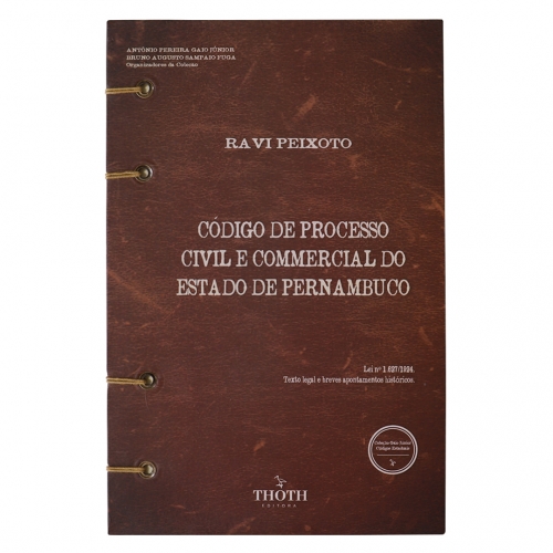 Código de Processo Civil e Commercial do Estado de Pernambuco - Versão Artesanal