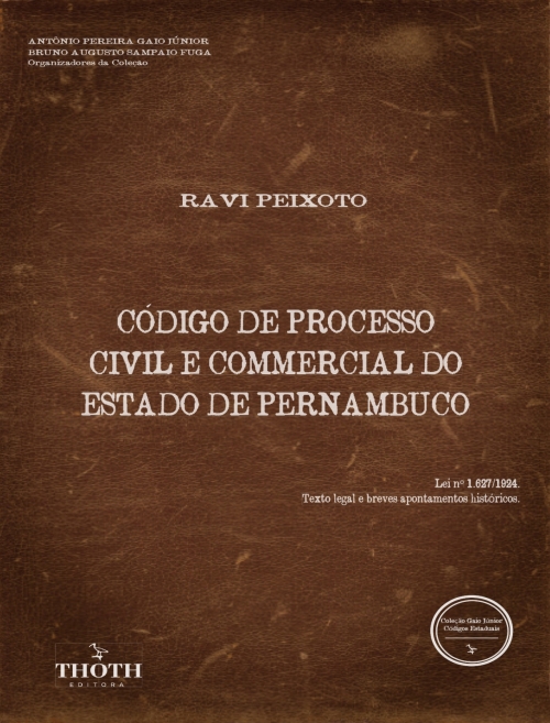 Código de Processo Civil e Commercial do Estado de Pernambuco - Versão Comum