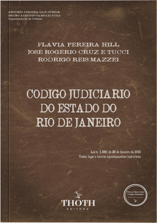 Codigo Judiciario do Estado do Rio de Janeiro - Versão Comum