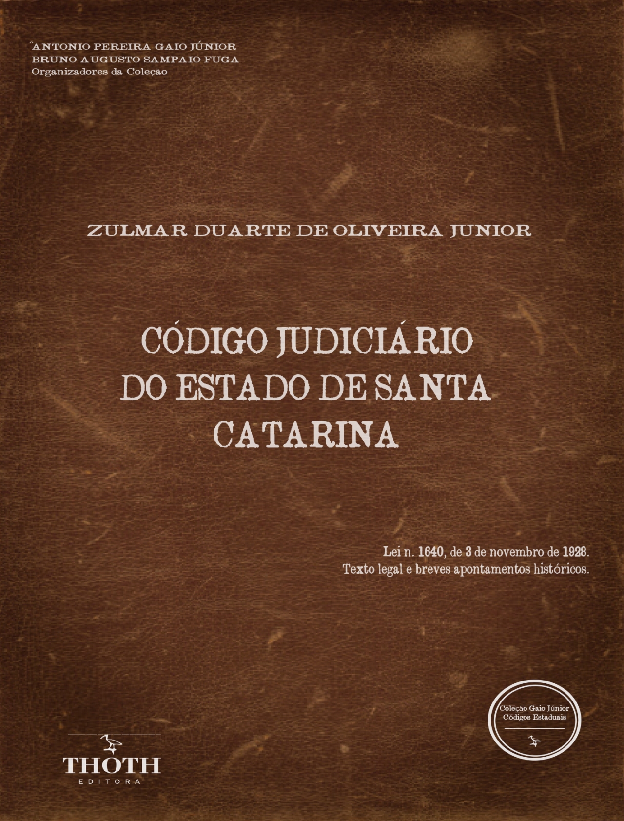 Código Judiciário do Estado de Santa Catarina - Versão Artesanal