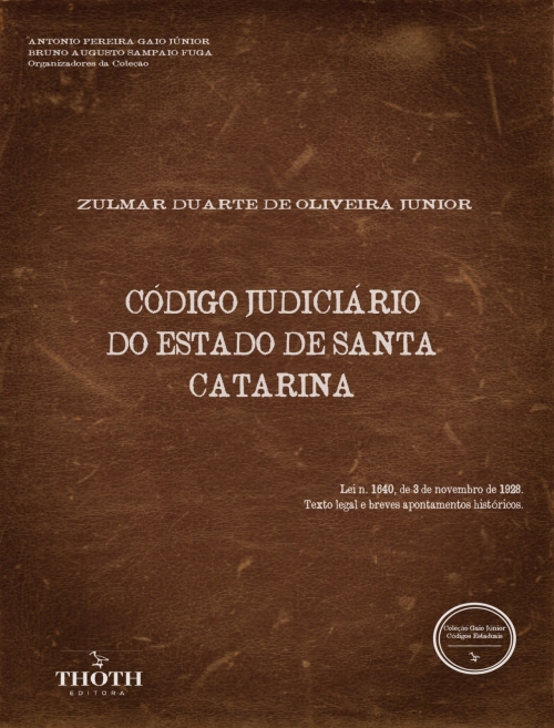 Código Judiciário do Estado de Santa Catarina - Versão Comum 