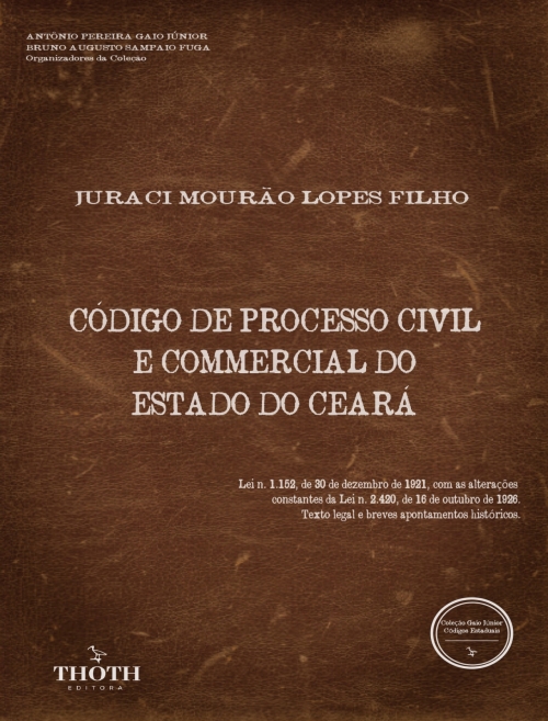 Código de Processo Civil e Commercial do Estado do Ceará - Versão Comum