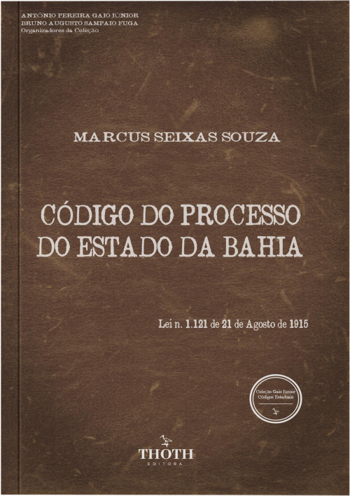 Código do Processo do Estado da Bahia - Versão Comum