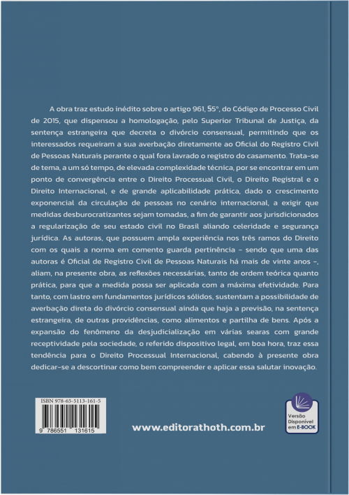 Desjudicialização da Averbação de Divórcio Consensual Decretado no Exterior: Análise Crítica e Perspectivas de Aplicação do Artigo 961, §5º, do CPC/2015
