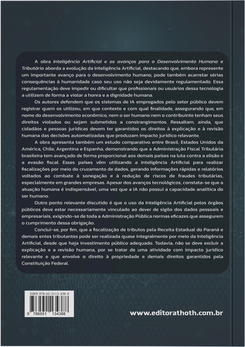 Inteligência Artificial e os Avanços para o Desenvolvimento Humano e Tributário