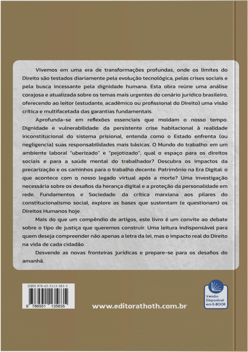 A Constituição Viva: Ensaios Críticos Sobre a Efetivação de Direitos Sociais e Fundamentais na Sociedade Brasileira