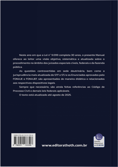 Manual dos Juizados Especiais Cíveis, Federais e Fazendários