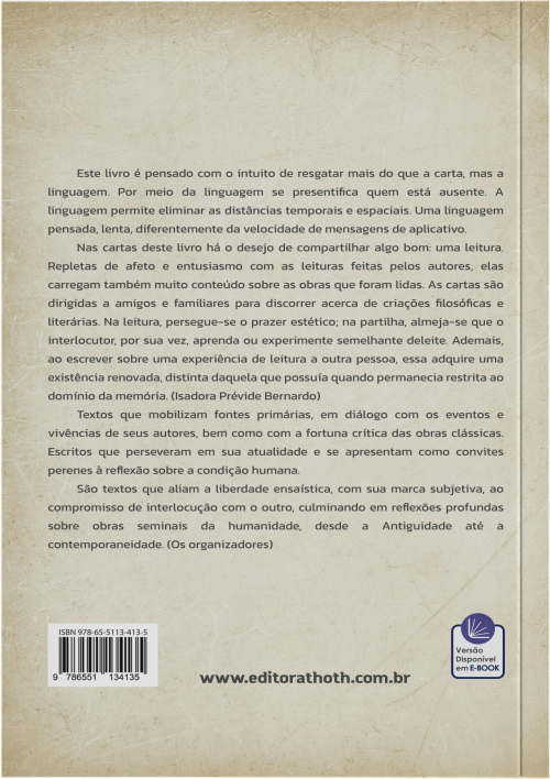 Cartas e Impressões de Leitura