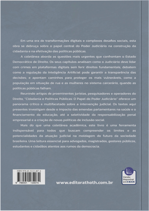 Cidadania e Políticas Públicas: O Papel do Poder Judiciário