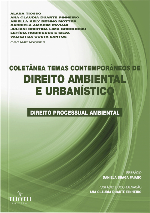 Coletânea Temas Contemporâneos de Direito Ambiental e Urbanístico