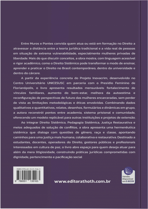 Entre Muros e Pontes: O Direito Sistêmico na Prática Universitária e no Cárcere Feminino