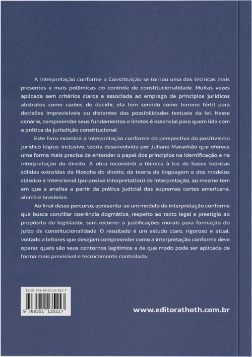 Interpretação Conforme a Constituição: Uma Perspectiva do Positivismo Jurídico Lógico-Inclusivo