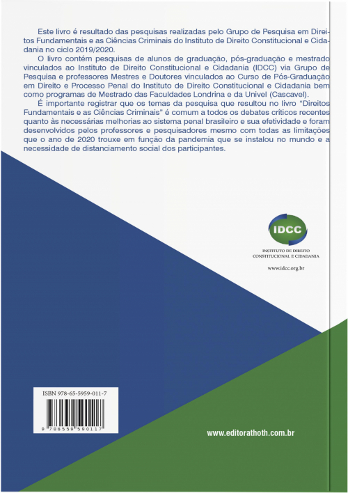 Direitos Fundamentais e as Ciências Criminais